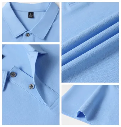 Customized Lidong Men's High Quality Quick Dry Sports Polo T-Shirt