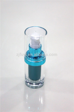 15ml 30ml Oval cosmetic make-up packaging pump lotion liquid bottle