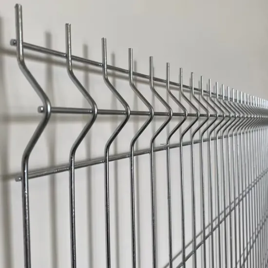 Welded Panel Sheets PVC Fence 3D Bend Wire Mesh Triangle Fence Factory Direct