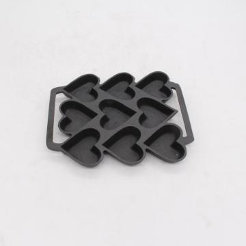 Cast Iron Bakeware With Heart Shape