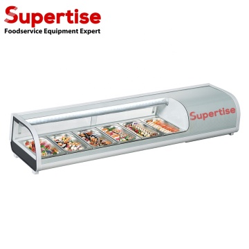Supertise Sushi Bar Cooler Display Cabinet For Sale