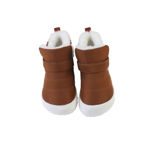 Children Solid Color Ergonomic Snow Boots