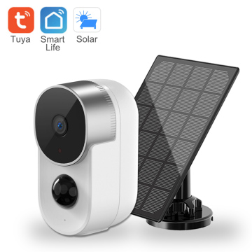 Tuya Solar-Powered WiFi IP Camera with 1080P Night Vision and 2-Way Audio