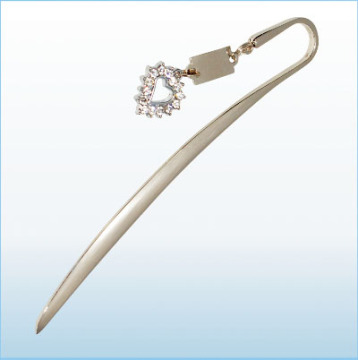 Promotional fashion metal magnetic bookmark
