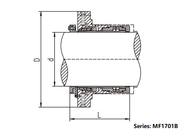 Axial Flow Pump Mechanical Seal