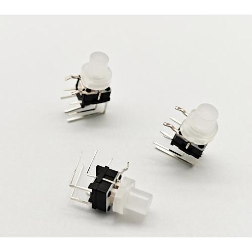 Interrupteur tactile à bouton-poussoir lumineux 12VDC