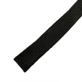 Black Customizable PP Polyester Yarn Braided Sleeving