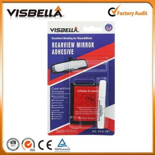 Manufacturer Auto Car Rearview Mirror Adhesive