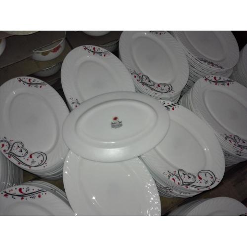 Glasplatta Fruktplatta -10 &quot;Midjeplatta