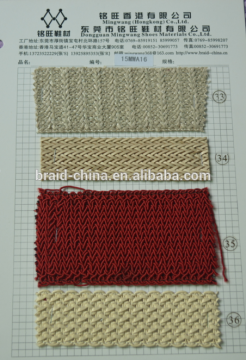kniited fabric for shoes/braid fabric for bags/braid strip