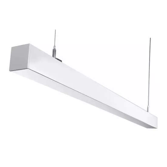 1.2M Clear Light Dimming LED Pendant Light for Office and Hallways