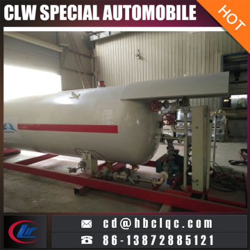 25cbm 10mt المحمول محطة تعبئة غاز البترول المسال محطة التزلج على الغاز المسال