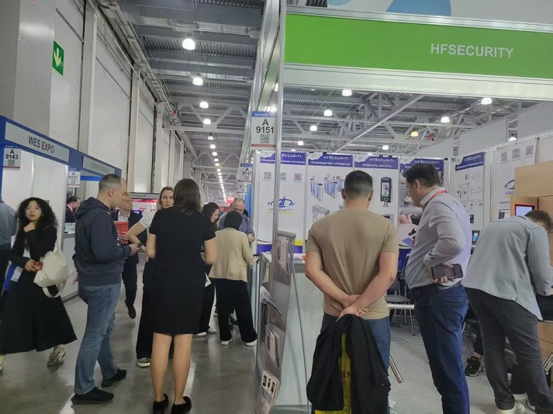 HFSecurity biometric gate system becomes the focus at Securika Moscow exhibition
