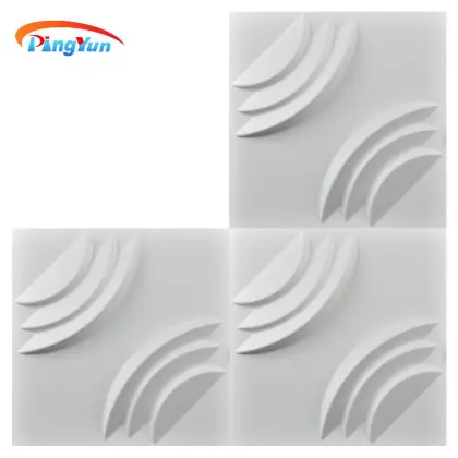 Wall decoration panel interior wall covering 3D PVC wall panel