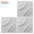 3d pvc wall design panel trade grey color pvc wall panel for night club or hotel decoration