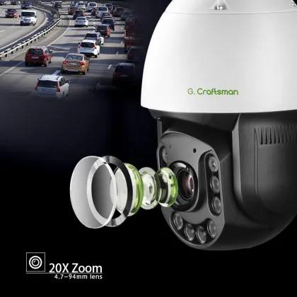 Xmeye Pro 6MP Sony Sensor PTZ CCTV IP Camera with 20X Zoom and Live Streaming