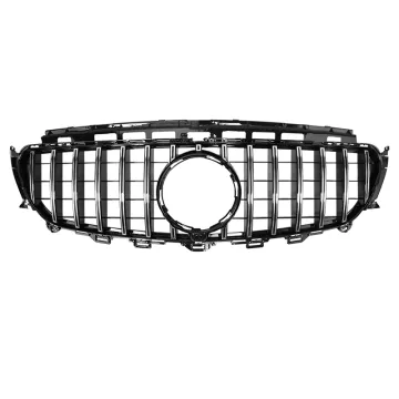 Hot Selling ABS Grille for BENZ E-Class W213 GT Silver Front Bumper Grill 2016-2019
