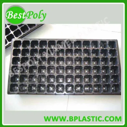 Plastic plant vegetable plastic nursery seedling trays