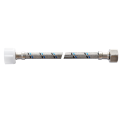 Connecteur de tuyau en métal flexible en acier inoxydable 304 ss tuyau tressé inelt de salle de bain