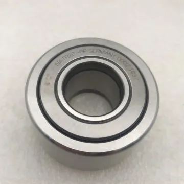 Support Rollers NATR 20 PP: Yoke-Type Track Rollers with Flange Rings, Sealing and Relubrication