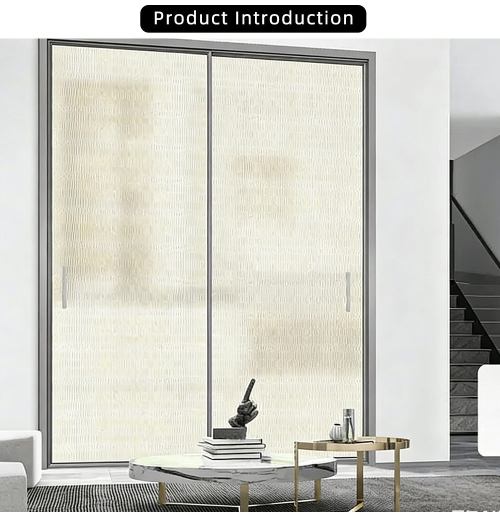 BMW Gray Wired Glass Sliding Door YJ-P023 X