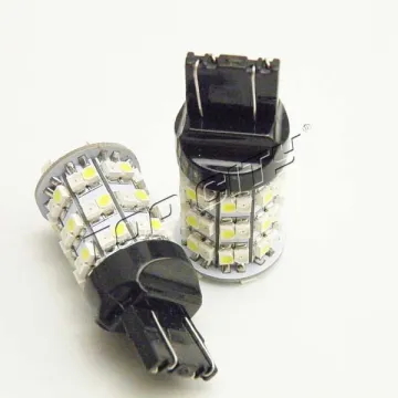 TOPCITY Hot Sale T20 7443 60SMD 3528 Doubal Color 12V Led Reverse Car Bulbs