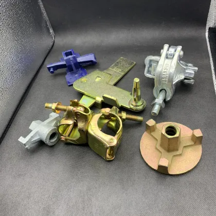 Formwork Construction: Tie Rods and Wing Nuts