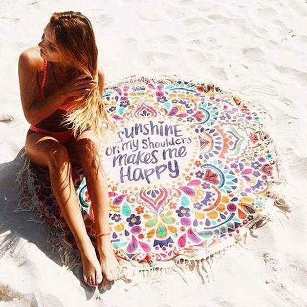 private label beach towel