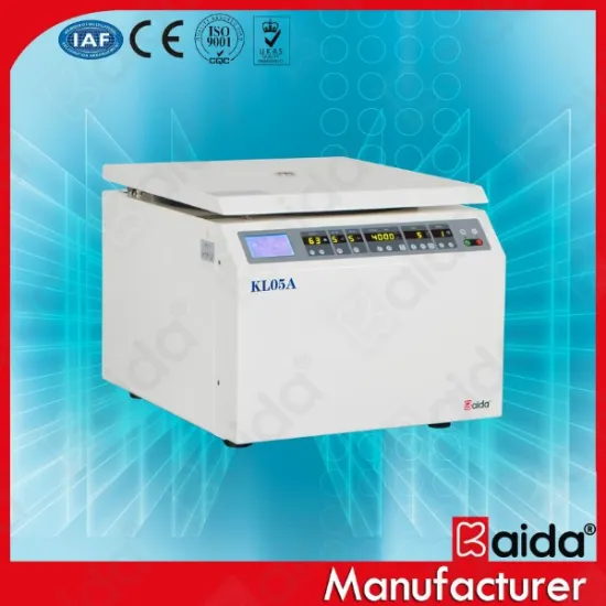 KL05A Desktop low speed Blood lab centrifuge