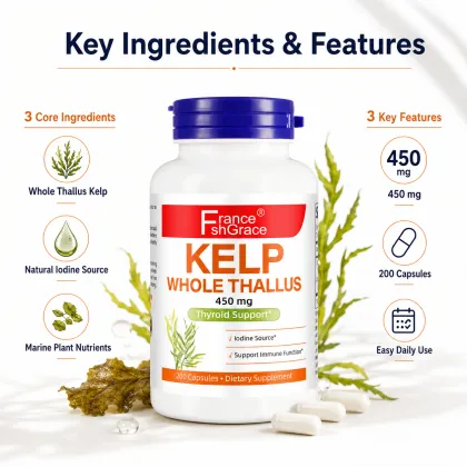 Shecome Kelp Capsules Supports Healthy Thyroid Function