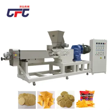 Extruding Corn Tortilla Chips Making Machine