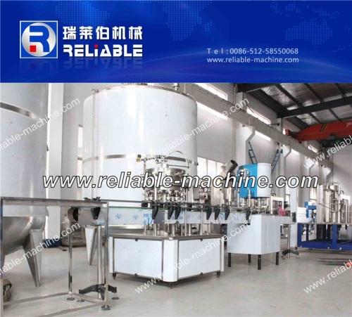 Linear Type Pet Juice Can Filling Sealing Machine