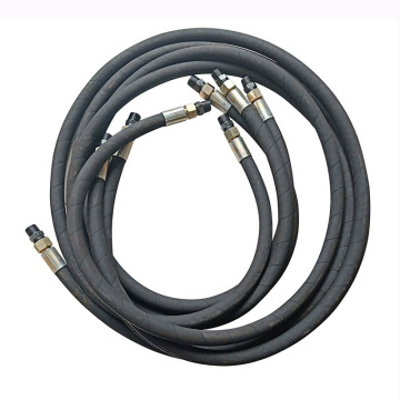 High-Quality Steel Wire Braided Hydraulic and Rubber Hose Assembly with Fittings