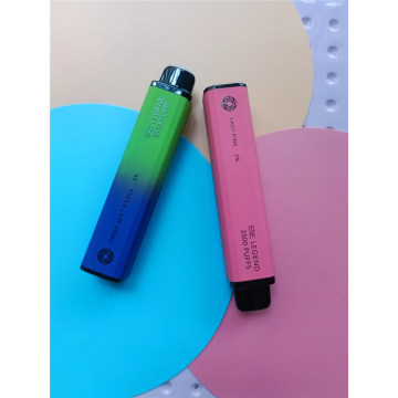 핫 판매 엘렉스 전설 일회용 vape 3500puffs 프랑스