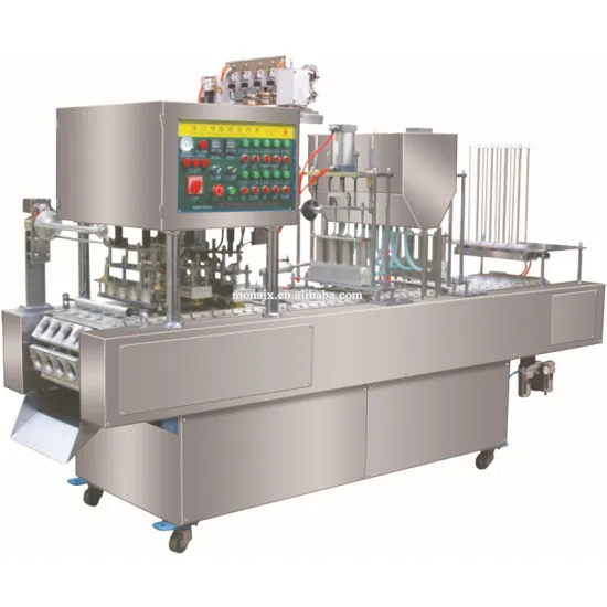 Industrial Machines for Packaging Milk Yoghurt, Jelly Cups, and Pouches