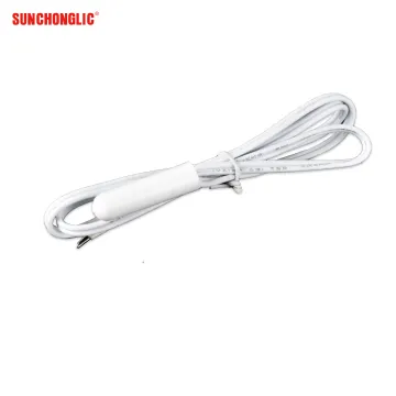 Sunchonglic White Round Rubber Head Sensor for Refrigerator Temperature
