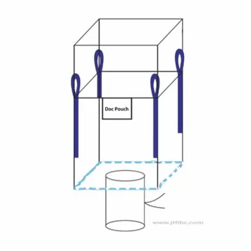 Duffle Top Discharge 4-Panel Jumbo Bag