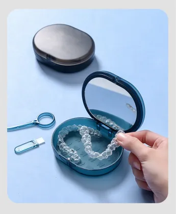 Teeth Alignment Orthodontic Invisible Ceramic Braces Box