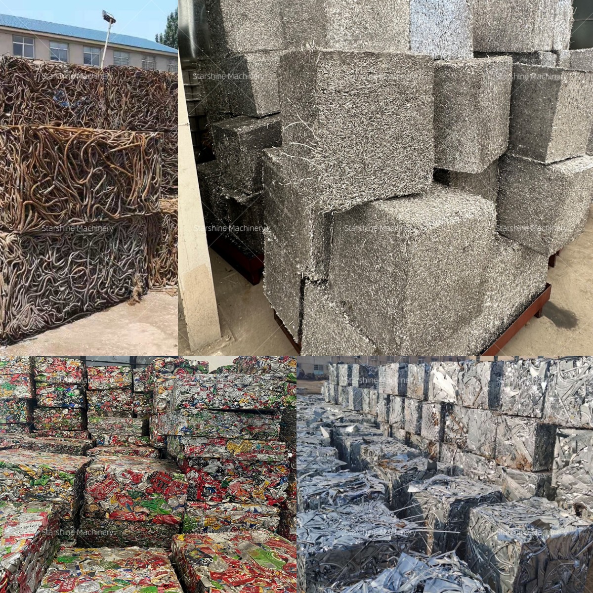 steel baling machine 