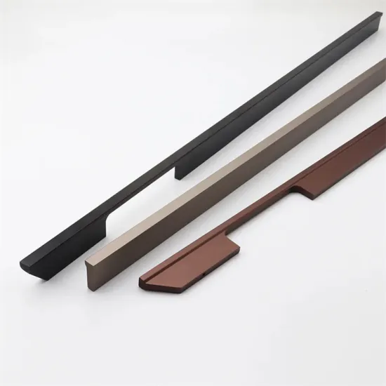 Modern Aluminium Pull Handle for Wardrobe and Cabinet Doors