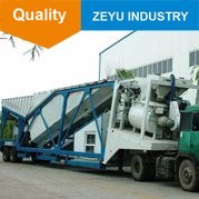 YHZS 35 Portable Mobile Concrete Batching Plant for sale