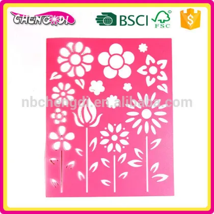 super style 2016 new style imperial crown drawing pp stencil