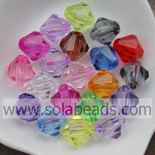 Hot Sale 4MM Bi-Cone Necklace DIY Bead Charm