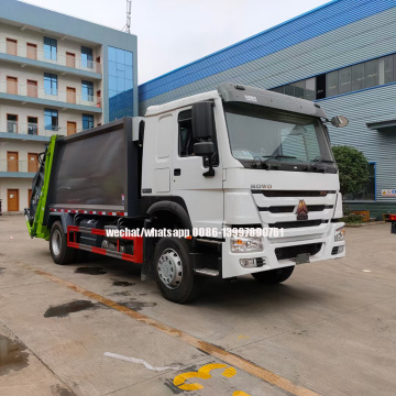 SINOTRUCK HOWO 12 toneladas / camión compactador de basura 16CBM