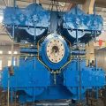 Large integrated steel enterprise converter tilting device