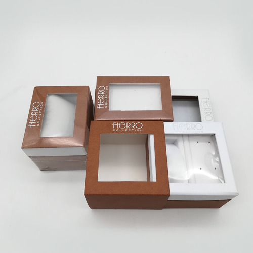 Custom Logo Printed Paper Packaging Jewelry Box