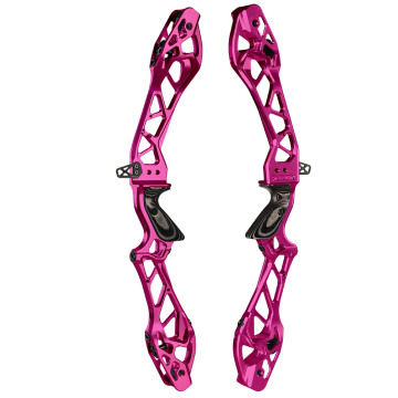 Topoint X-25 Archery Recurve Bow Riser: Premium 6061T6 CNC Aluminum ILF Bow Accessory for Right-Handed and Left-Handed Shooters