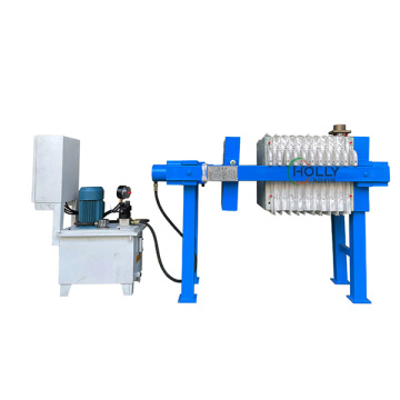 Small Filter Press for Sludge Treatment