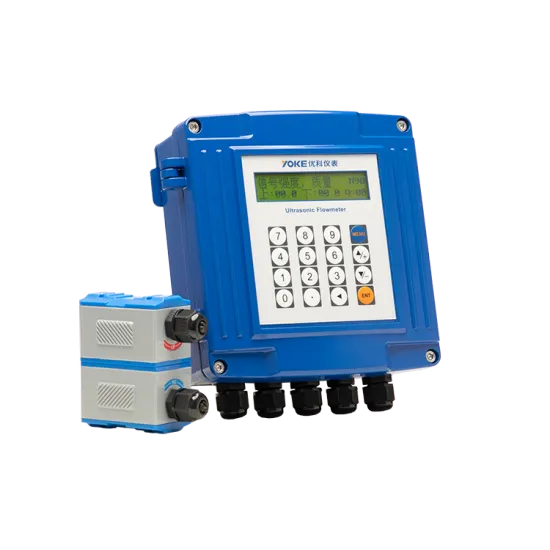 Customizable Digital Wall-Mounted Ultrasonic Flowmeter for Drinking Water and Industrial Sewage