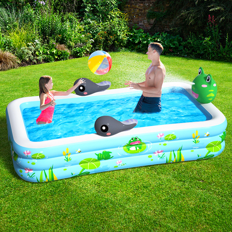 Inflatable Above Ground Pool Frog inflatable swimming pool